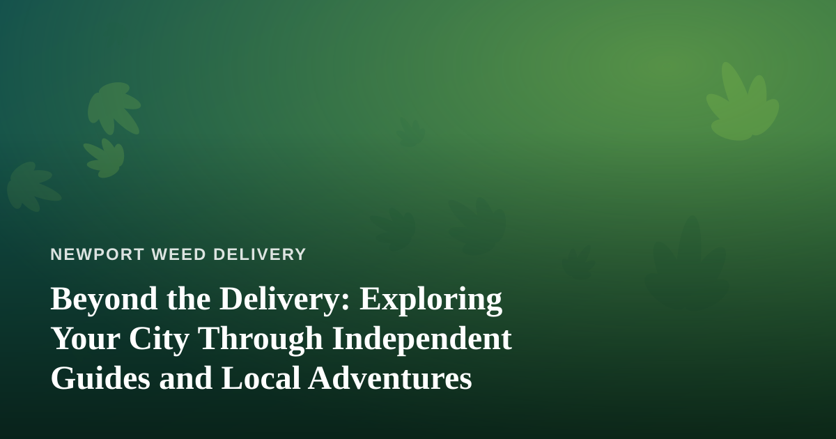 Beyond the Delivery: Exploring Your City Through Independent Guides and Local Adventures